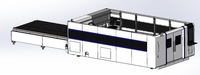 Machine de découpe Laser CNC, IPG, 6000W, 3015 6kw