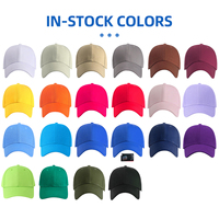 Gorra de Béisbol Ajustable de Sarga 100% Algodón de 260 g/m², 22 Colores, Bordado Personalizado, Impresión, Venta al por Mayor, OEM, ODM
