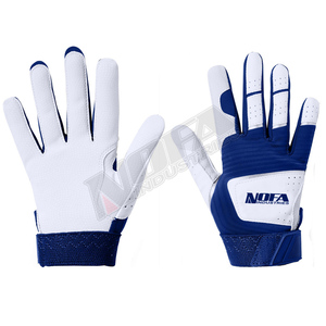 Gants de frappeur de baseball pour adultes avec logo personnalisé Gants en cuir personnalisés de taille standard pour champ extérieur - Product Image 6