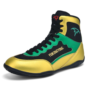 Botas de Boxeo y Lucha Libre Personalizadas con Logotipo, para Entrenamiento Deportivo Profesional, para Hombre, Venta al Por Mayor 2026 - Product Image 2