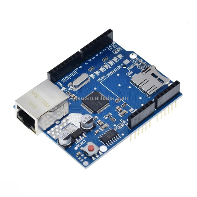 ZOPRO Network Expansion Board Module SD Card Expansion Supports MEGA Compatible with for R3 Ethernet W5100 China