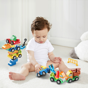 어린이를위한 DIY 교육 빌딩 블록 <span class=keywords><strong>3</strong></span> 세 이상의 플라스틱 건설 모델 장난감 - Product Image 5