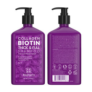 El mejor producto para el cuidado del cabello certificado GMPC cosméticos al por mayor Rosemarry Anti-Pérdida colágeno biotina champú para adelgazar el cabello - Product Image 6