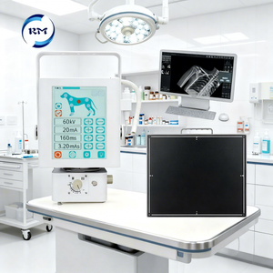 Software per Immagini Digitali Radiografiche Veterinarie Portatile con Rilevatore a Pannello Piatto, Macchina Radiografica per Animali 5.6kw con Schermo Touch - Product Image 1