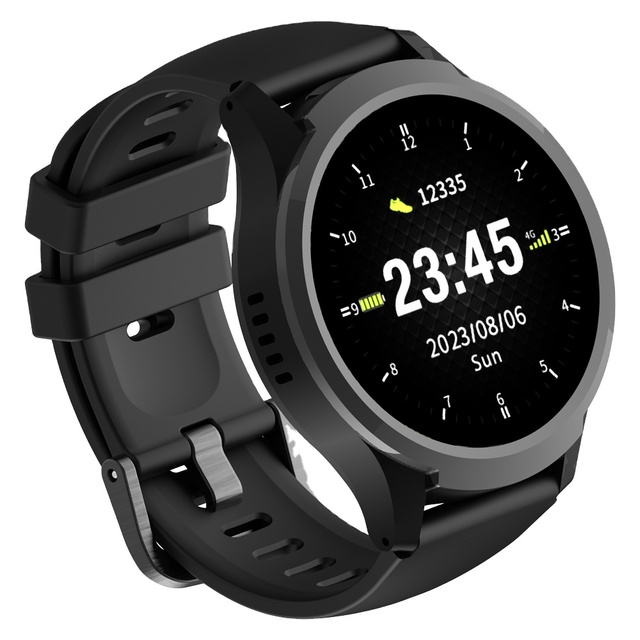 Touch Screen Smart Watch Fall Alert Geofencing Gps Locator Watch Bp Hr Spo2 Heart Rate Elderly Smartwatch