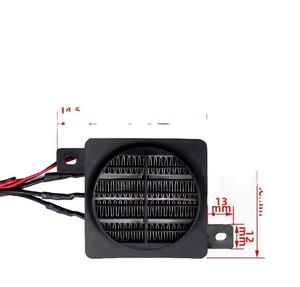 12V 24V Constant Temperature PTC Ceramic Air <b>Heater</b> With Cooling Fan 60×60mm Incubation Heating Plate Customizable Size - Product Image 6