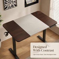 Table de jeu AOR rose et gris à motifs, placage en bois massif, réglage libre de la hauteur, couleur personnalisable, montage facile, modèle BX-S1D