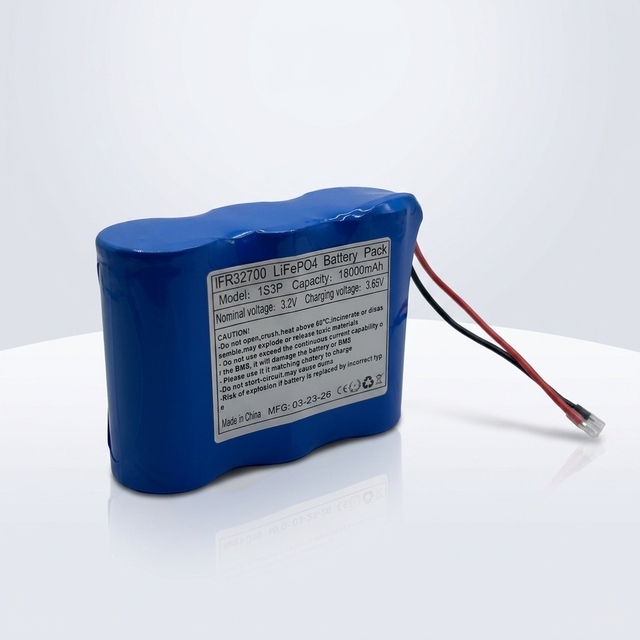 Factory 18Ah 3.2v LFP32700 3.2V 18000mAh 1S3P Backup Lithium Battery Pack 32700 Lifepo4 Replacement Battery for Stage Lighting