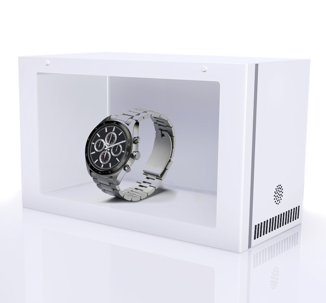 Indoor 3D Holographic Touch Screen Cabinet Transparent Holobox Retail Store Education Display Interactive Video Showcase