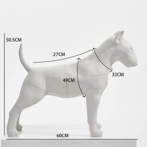 Mannequin complet du corps à la mode taille réelle pour animaux de compagnie PLA Filament imprimé modèle complet du corps plusieurs tailles modèle de chien imprimé en <span class=keywords><strong>3D</strong></span> - Product Image 5