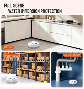 TUYA WiFi เครื่องตรวจจับน้ำรั่วอัจฉริยะพร้อมสัญญาณเตือนแบตเตอรี่ เซ็นเซอร์ไร้สายสำหรับระบบอัตโนมัติภายในบ้านเพื่อความปลอดภัยในบ้าน - Product Image 5