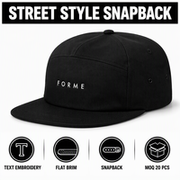 Casquette de baseball non structurée en coton à bord plat, brodée, personnalisable, vente en gros, style papa