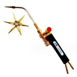Antorcha de corte YAMATO de estilo japonés, mango de corte tipo succión de estilo francés, soldadura y corte de acetileno y oxígeno totalmente en cobre. - Product Image 4