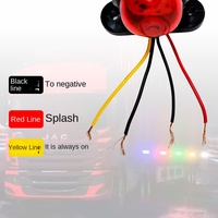 Mini Feu de Position LED Double Face Bicolore 12V 24V IP68 Modèle ZQ-BD-065 pour Camion Remorque Fourgonnette Pick-up Marque LJZ Garantie 1 An