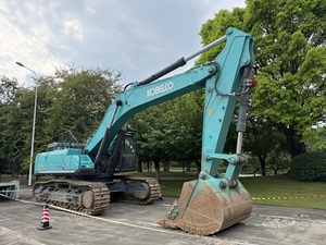 Excavadora Kobelco SK500XD para minería pesada, 53 toneladas, 257 kW, alta eficiencia, ahorro de combustible, excavadora de cadenas, en oferta a bajo precio. - Product Image 1
