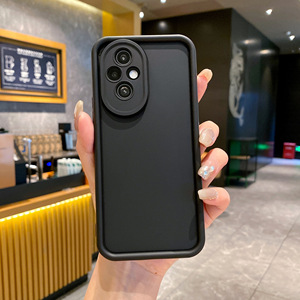 Coque de téléphone adaptée à Honor 300, en silicone simple avec découpes précises, coque de téléphone anti-chute intégrale - Product Image 2