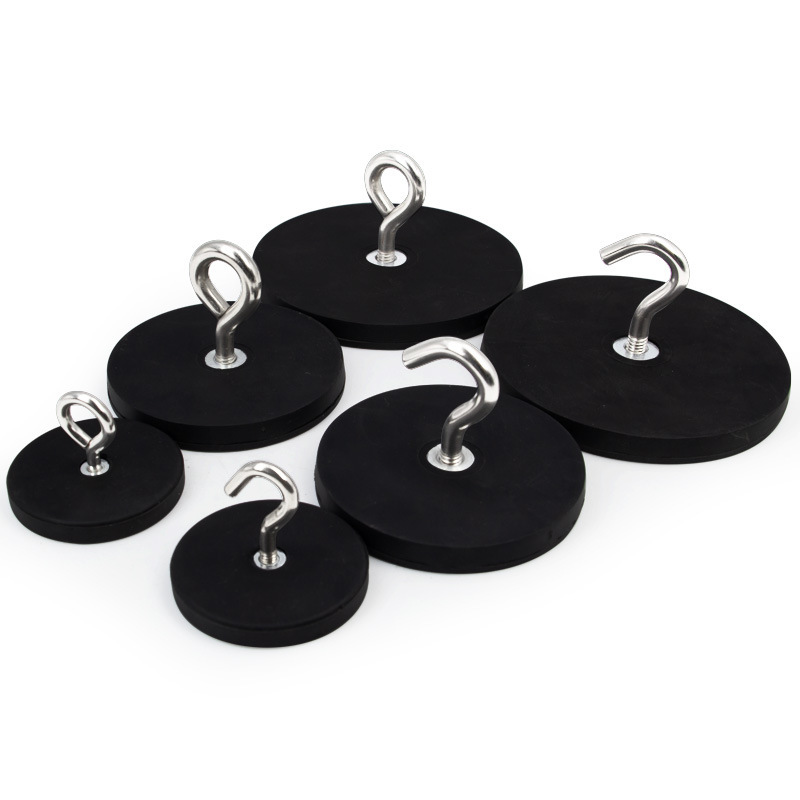 Heavy Duty Rubber Coated Magnetic Hooks
