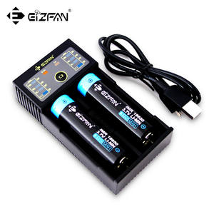 高品质Efan C2 <span class=keywords><strong>2</strong></span> bay IMR AA AAA手电筒电池通用USB充电器 - Product Image 1