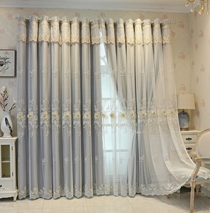 Rideau Couture Brodé Transparent : Une Touche d'Élégance pour Vos Espaces de Vie, Chambre Incluse - Product Image 3