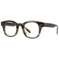 Lunettes rétro à grandes montures pour hommes, verres à monture épaisse en acétate, européen et américain, tendance