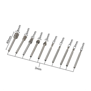 Hochwertiges Wolframcarbid-Rotationsgrat-CNC-Gravurbit-Set zum Schleifen