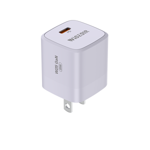 WISESIR Factory Direct 25W PD Charger US <strong>Plug</strong> 5V 3A <strong>USB</strong> C Fast GaN Portable Mobile Phone Laptop Charger OTP OVP PD 3.0 Type C - Product Image 6