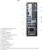 Ordinateur de bureau SFF OptiPlex 7090 SFF Barebone, 11e génération, propre, sans rayures, grade A, testé, fonctionnel