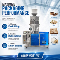 Machine d'emballage automatique de sachets préformés pour granulés, remplissage et scellage, machine d'emballage alimentaire en papier/feuille métallisée