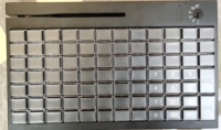 Teclado POS Programable de 84 Teclas KB84 con Lector de Banda Magnética, Teclado Totalmente Programable para Sistemas POS