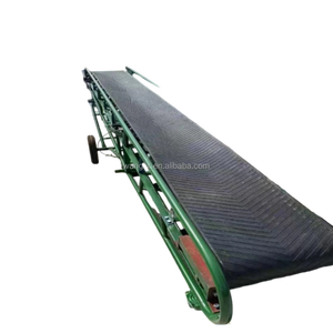 Konveyör küçük Vonveyor kemer katlanır asansör tipi elektrikli tırmanma konveyör yükleme ve boşaltma v Cleat kemer eğimli konveyör - Product Image 2