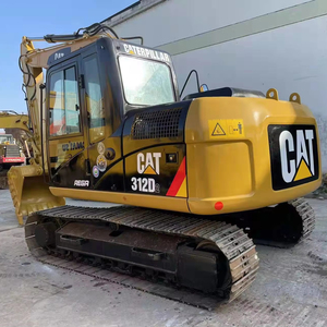 Excavadora sobre orugas Caterpillar 312D de alta eficiencia con motor de bomba y PLC Precio competitivo Maquinaria de construcción usada - Product Image 1