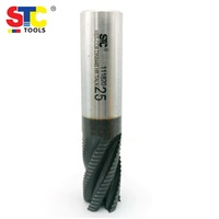 Revêtement TiCN Din844 plus rugueux HSS Cobalt fraise HSSCo8 M42 fraise en carbure de tungstène ébauche brute fraise en bout
