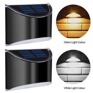 Lámpara LED Solar Impermeable IP65 para Exteriores, Lámpara de Pared para Jardín, Decoración de Patio, Lámpara de Terraza para Puerta Delantera - Product Image 3