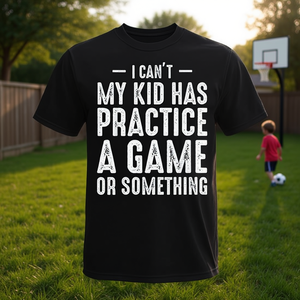 No puedo evitar que mi hijo haga ejercicio o juegue a algo, camiseta - Product Image 3