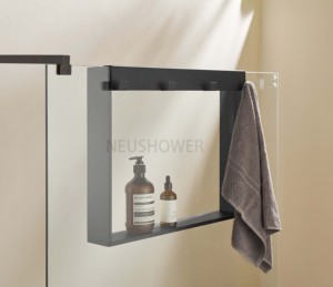 Étagère de rangement suspendue en acier inoxydable de qualité supérieure pour paroi de <span class=keywords><strong>douche</strong></span>, sans perçage, support de rangement antirouille - Product Image 6
