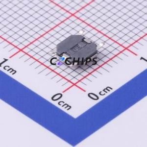 TS-1087S-AR01616 Tactile Switch SMD Switch Single Pole Single Throw Round Button 1.6N Vertical Mount - Product Image 2