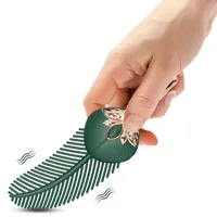 Feather Bullet Mini Vibrator G-Punkt Flirten Sexspielzeug für Erwachsene Klitoris massage gerät für Frauen Feder förmiger Finger