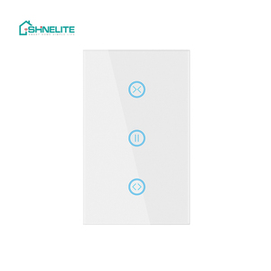 USAU標準ユニバーサルアイテムShinelite3ギャングスマートWifiタッチカーテンスイッチ - Product Image 2