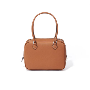 Sac à main rétro de luxe haut de gamme, sac à bandoulière vintage en cuir d'occasion pour femmes, fermeture à glissière - Product Image 4