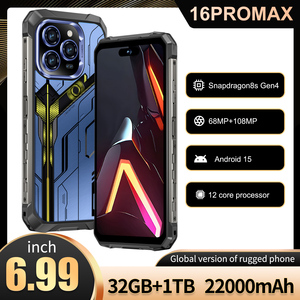 Téléphone <span class=keywords><strong>Android</strong></span> robuste 16Pro Max avec appareil photo 68MP, batterie <span class=keywords><strong>incassable</strong></span> de 22000 mAh, IP68, 5G, 32 Go + 1 To, en promotion - Product Image 5