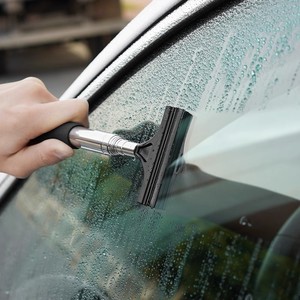 Stainless Steel Telescopic Wiper Blade For Car Rearview <b>Mirrors</b> <b>Window</b> Cleaning Defogging Tool - Product Image 2