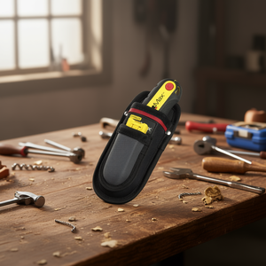 Funda Fatmax para cuchillos y cortadores, color negro con ribete rojo y detalles amarillos, soporte para herramientas de la marca Stanley - Product Image 3