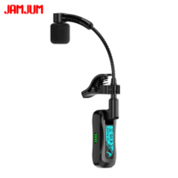 Système de microphone sans fil pour instrument JAMJUM WS-MIC2 pour saxophone