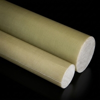 Plaque en fibre de verre époxy 3240 FR4 G10, profil isolant en tissu de verre laminé jaune et vert