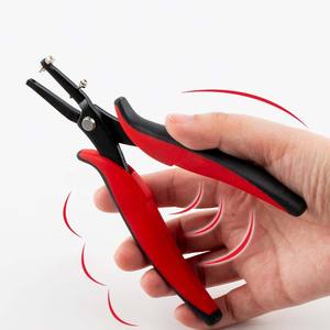 Tang pelubang DIY buatan tangan lembaran logam baja perhiasan kulit barang alat khusus perforasi - Product Image 4