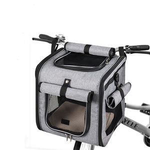 Pliable Portes Ouvertes Maille Fenêtres Vélo Panier Transporteur Sac De Voyage Chat <span class=keywords><strong>Chien</strong></span> Pet Sac À Dos - Product Image 1