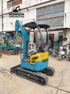 Prix de gros pour mini-excavatrice sur chenilles U-15 de 2 tonnes, modèle 2020 d'occasion, utilisation agricole avec moteur, pompe, en vente chaude - Product Image 4