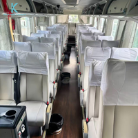Bus d'occasion pas cher, 54 places, diesel, transmission manuelle, conduite à gauche, prix compétitif pour bus urbain en Afrique