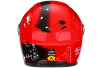 Casque de moto intégral vintage personnalisé de haute qualité et populaire pour les motos