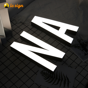 Professional Enseigne Lumineuse Acrylic Sign <strong>Letter</strong> Cheap <strong>Plastic</strong> <strong>Letters</strong> Led logo Back Custom Logo Sign - Product Image 5